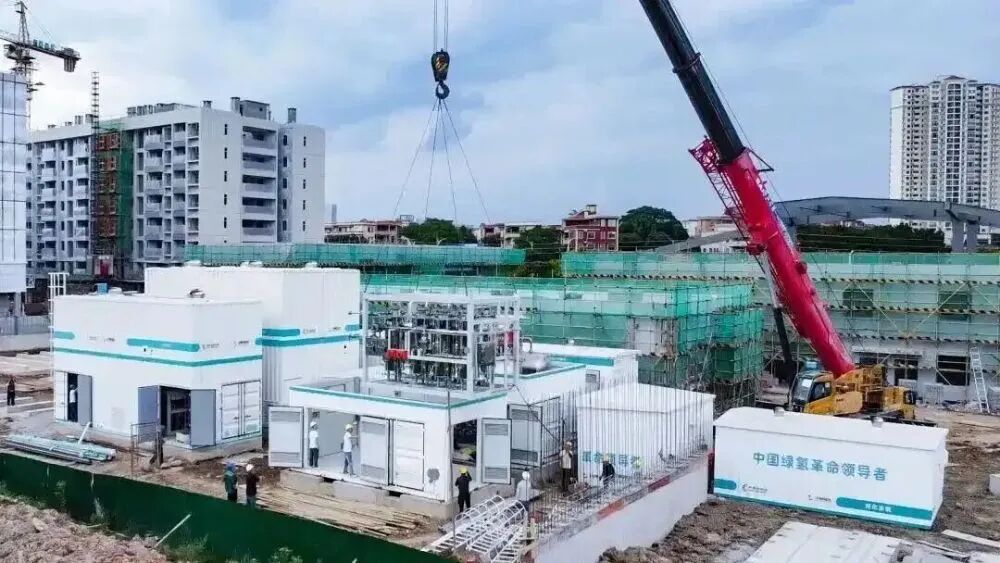 项目现场 (图源:盛氢制氢)